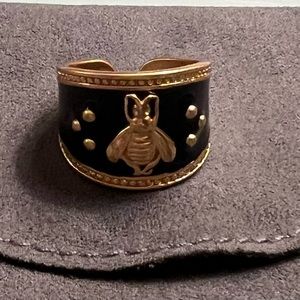 Julie Vos Bee Crest Ring Size 8